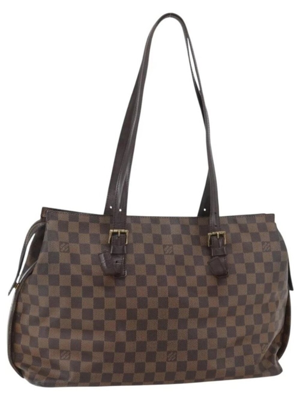 LOUIS VUITTON Damier Ebene Chelsea Tote Bag N51119 LV Auth 160663 - Picture 2 of 16